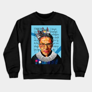 Ruth Bader Ginsburg Crewneck Sweatshirt